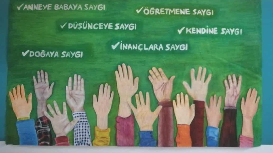 DEĞERLER EĞİTİMİ SEVGİ VE SAYGI KONUSU - Özlüce Nurettin Topçu Kız Anadolu  İmam Hatip Lisesi